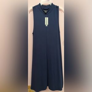 Joan vass New York dress, size large, color true blue